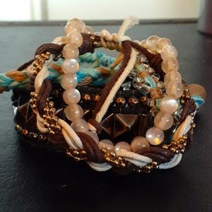 Group of 5 bracelets